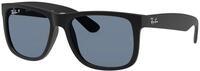 Ray - Ban Herren Ray - Ban RB4165 JUSTIN 622/2V Sonnenbrillen Nylon Schwarz Blau