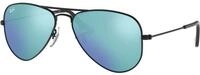 Ray - Ban Kind Ray - Ban RJ9506S JUNIOR AVIATOR 201/55 Sonnenbrillen Metall Schwarz