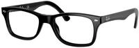 Ray - Ban Unisex Ray - Ban RX5228 2000 Optische Fassungen Acetat Schwarz Transparent