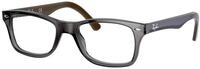 Ray - Ban Unisex Ray - Ban RX5228 5546 Optische Fassungen Acetat Grau Transparent