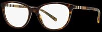 Burberry Damen Burberry BE2205 3002 Optische Fassungen Acetat Braun Quadratisch