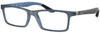 Ray - Ban Unisex Ray - Ban RX8901 5262 Optische Fassungen Injiziert Blau...