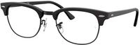 Ray - Ban Unisex Ray - Ban RX5154 CLUBMASTER 2077 Optische Fassungen Acetat Schwarz