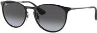 Ray - Ban Damen Ray - Ban RB3539 ERIKA METAL 002/8G Sonnenbrillen Metall Schwarz Grau
