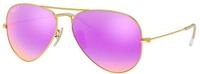Ray - Ban Unisex Ray - Ban RB3025 AVIATOR 112/1Q Sonnenbrillen Metall Gold...