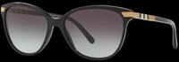 Burberry Damen Burberry BE4216 30018G Sonnenbrillen Acetat Schwarz Grau Cat Eye