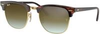Ray - Ban Unisex Ray - Ban RB3016 CLUBMASTER 990/9J Sonnenbrillen Acetat Schildkr&ouml;te