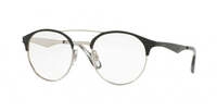 Ray - Ban Herren Ray - Ban RX3545V 2861 Optische Fassungen Metall Schwarz Pantos