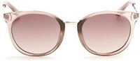 Guess Damen Guess GU7459 57F Sonnenbrillen Injiziert Beige Braun Rund Normal