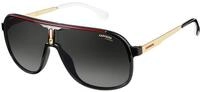 Carrera Herren Carrera CARRERA 1007/S 807/9O Sonnenbrillen Plastik Schwarz Grau
