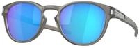 Oakley Unisex Oakley OO9265 LATCH 926532 Sonnenbrillen O_matter Grau Blau Rund