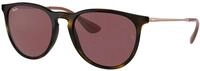 Ray - Ban Damen Ray - Ban RB4171 ERIKA 639175 Sonnenbrillen Injiziert Schildkr&ouml;te