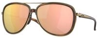 Oakley Damen Oakley OO4129 SPLIT TIME 412914 Sonnenbrillen Metall Schildkr&ouml;te Gold