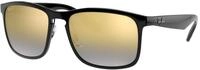 Ray - Ban Herren Ray - Ban RB4264 601/J0 Sonnenbrillen Injiziert Schwarz Blau