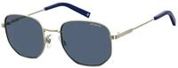 Polaroid Herren Polaroid PLD 2081/S/X 3YG/C3 Sonnenbrillen Metall Gold Grau
