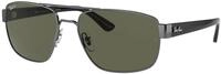 Ray - Ban Herren Ray - Ban RB3663 004/58 Sonnenbrillen Metall Grau G15 Geometrisch