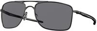 Oakley Herren Oakley OO4124 GAUGE 8 412401 Sonnenbrillen Metall Schwarz Grau