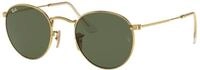 Ray - Ban Herren Ray - Ban RB3447N ROUND METAL 001 Sonnenbrillen Metall Gold G15 Rund