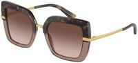 Dolce & Gabbana Damen Dolce & Gabbana DG4373 325613 Sonnenbrillen Acetat Gold Braun