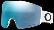 Oakley Unisex Oakley OO7103 FALL LINE M 710333 Skibrillen O_matter Wei&szlig; Blau Maske