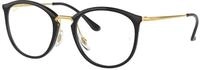 Ray - Ban Damen Ray - Ban RX7140 2000 Optische Fassungen Injiziert Schwarz