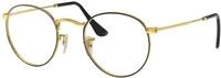 Ray - Ban Unisex Ray - Ban RX3447V ROUND METAL 2991 Optische Fassungen Metall...