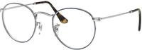 Ray - Ban Unisex Ray - Ban RX3447V ROUND METAL 2970 Optische Fassungen Metall Blau