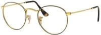 Ray - Ban Unisex Ray - Ban RX3447V ROUND METAL 2945 Optische Fassungen Metall