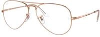 Ray - Ban Unisex Ray - Ban RX6489 AVIATOR 3094 Optische Fassungen Metall Gold