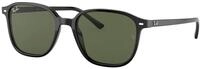 Ray - Ban Unisex Ray - Ban RB2193 LEONARD 901/31 Sonnenbrillen Plastik Schwarz...