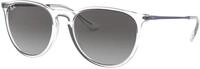 Ray - Ban Damen Ray - Ban RB4171 ERIKA 651611 Sonnenbrillen Injiziert Transparent