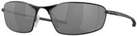 Oakley Herren Oakley OO4141 WHISKER 414103 Sonnenbrillen Metall Schwarz Grau Rund