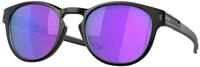 Oakley Herren Oakley OO9265 LATCH 926555 Sonnenbrillen O_matter Schwarz Violett Rund