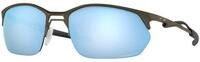 Oakley Herren Oakley OO4145 WIRE TAP 2.0 414506 Sonnenbrillen Metall Grau Blau