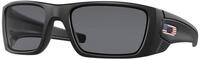 Oakley Herren Oakley OO9096 FUEL CELL 909638 Sonnenbrillen O_matter Schwarz Grau
