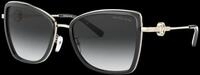 Michael Kors Damen Michael Kors MK1067B CORSICA 10148G Sonnenbrillen Metall Gold Grau