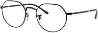 Ray - Ban Unisex Ray - Ban RX6465 JACK 2509 Optische Fassungen Metall Schwarz