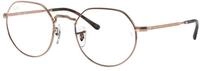Ray - Ban Unisex Ray - Ban RX6465 JACK 2943 Optische Fassungen Metall Bronze