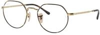 Ray - Ban Unisex Ray - Ban RX6465 JACK 2945 Optische Fassungen Metall Schildkr&ouml;te
