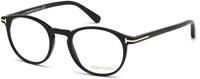 TOM FORD Herren TOM FORD FT5294 001 Optische Fassungen Acetat Schwarz Rund Normal