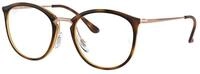 Ray - Ban Damen Ray - Ban RX7140 5687 Optische Fassungen Injiziert Braun...