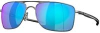 Oakley Herren Oakley OO4124 GAUGE 8 412406 Sonnenbrillen Metall Grau Blau Quadratisch