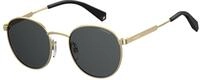 Polaroid Unisex Polaroid PLD 2053/S 2F7/M9 Sonnenbrillen Metall Gold Rund