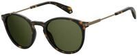 Polaroid Herren Polaroid PLD 2062/S N9P/UC Sonnenbrillen Plastik Havanna Rund