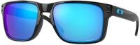 Oakley Herren Oakley OO9102 HOLBROOK 9102F5 Sonnenbrillen O_matter Schwarz Blau
