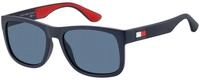 Tommy Hilfiger Herren Tommy Hilfiger TH 1556/S 8RU/KU Sonnenbrillen Plastik Blau Blau