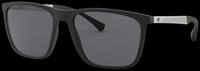 Emporio Armani Herren Emporio Armani EA4150 506387 Sonnenbrillen Injiziert Schwarz