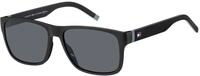 Tommy Hilfiger Herren Tommy Hilfiger TH 1718/S 08A/IR Sonnenbrillen Plastik Schwarz
