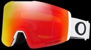 Oakley Unisex Oakley OO7103 FALL LINE M 710314 Skibrillen O_matter Wei&szlig; Orange Maske