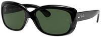 Ray - Ban Damen Ray - Ban RB4101 JACKIE OHH 601/58 Sonnenbrillen Nylon Schwarz G15